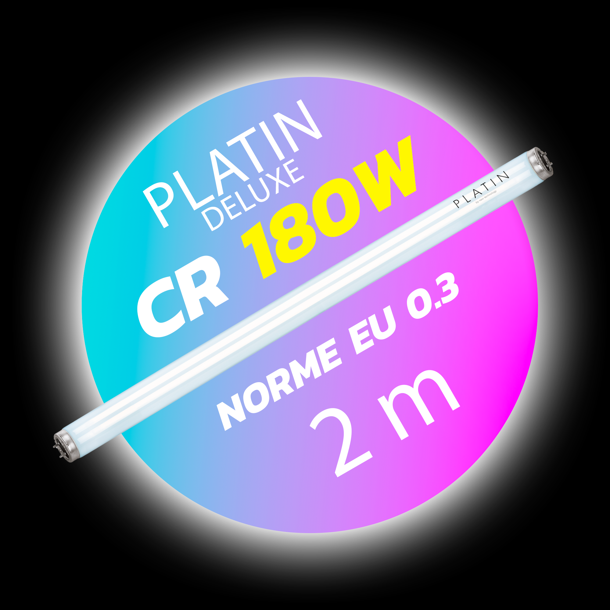 PLATIN Deluxe CR 180W 2m - UV PRO Solution