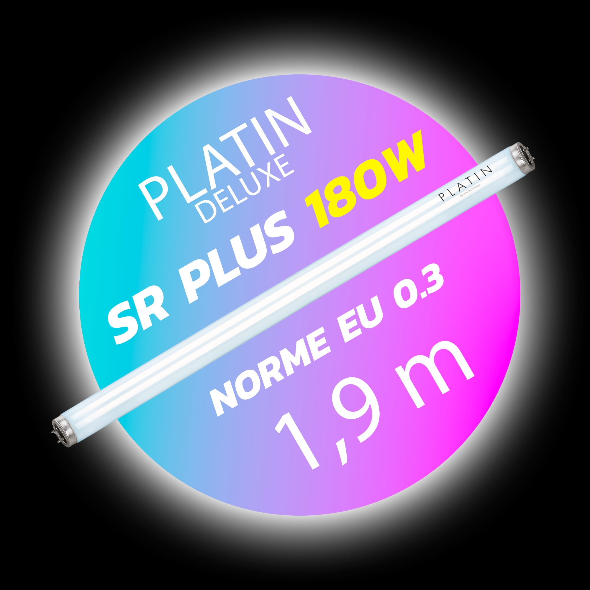 PLATIN Deluxe SR Plus 180W 1,9m - UV PRO Solution